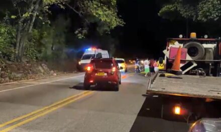 Bucaramanga: Un muerto y dos heridos en accidente de tránsito.